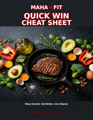 MAHA Fit Quick Win Cheat Sheet