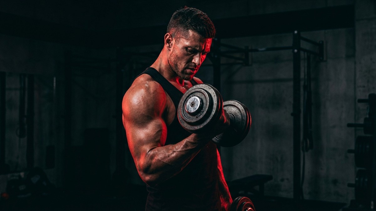 Dumbbell Arm Blasters: Forge Steel