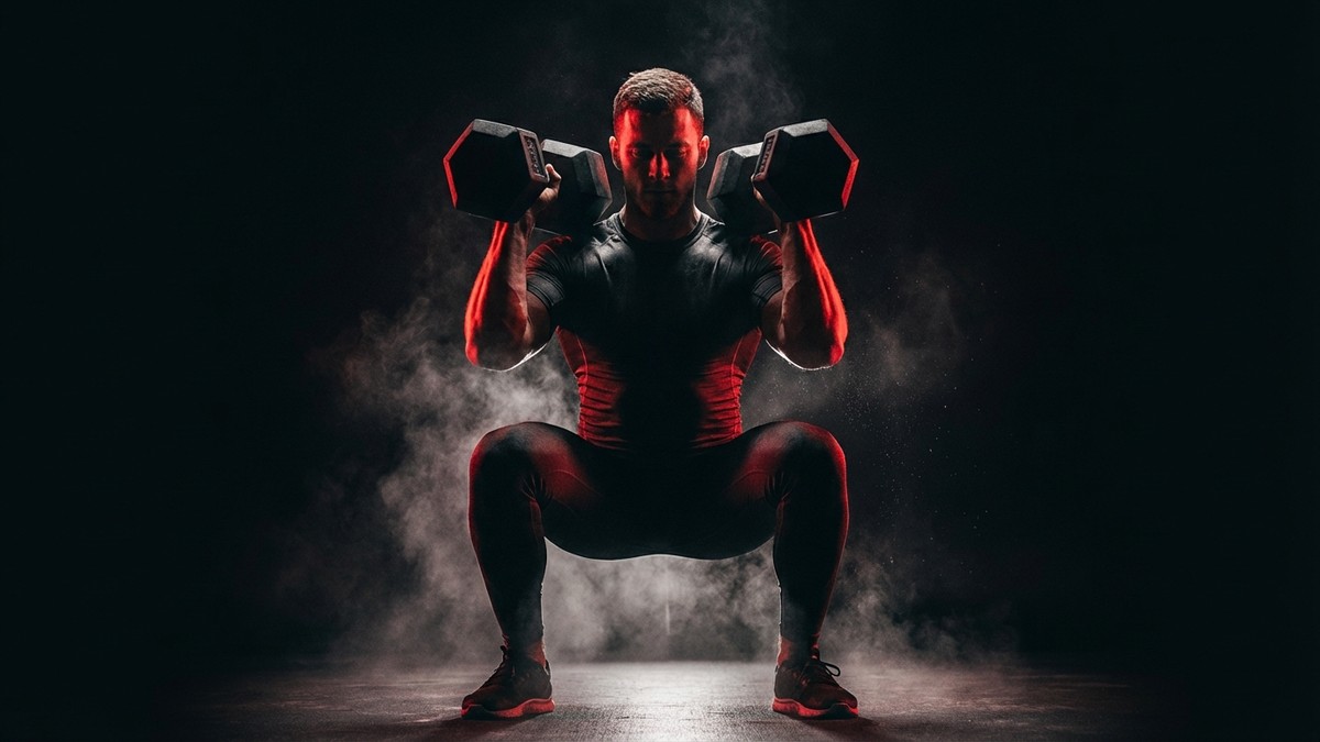 Dumbbell Squat Exercise